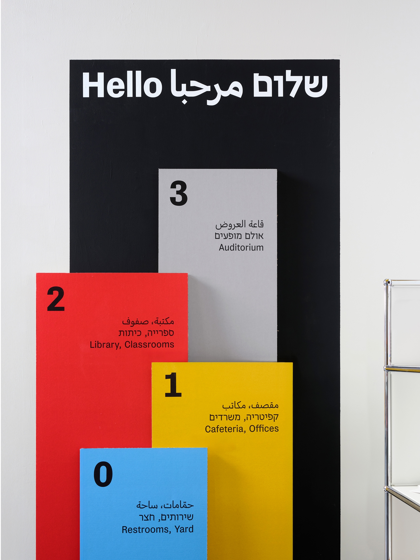 Safra typeface in use - application 1